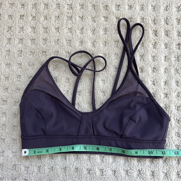Lululemon strappy mesh yoga bra size XS - Picture 3 of 4